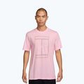 Pánské tričko Nike Court Heritage pink foam