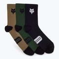 Ponožky Fox Racing 6 Ranger Prepack 3 pairs black/multi