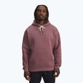 Pánská mikina Under Armour Project Rock Icon Hoody maroon mist/black
