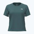 Dámské tréninkové tričko Under Armour Tech Wordmark Tape rack green/black/white