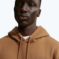 Pánská mikina Nike Club Pullover Hoodie ale brown/ale brown/white 5