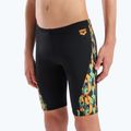 Dětské plavky Arena Print Swim black/orange multi 4