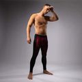 Pánské tréninkové legíny Venum Tactical XT Spats black/burgundy/gold 2