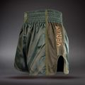 Treninkové šortky Venum Stealth Muay Thai Khaki/Dark Green 3