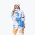 Dámská snowboardová bunda ROXY Chloe Kim azure blue clouds 5