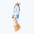 Dámská snowboardová bunda ROXY Chloe Kim azure blue clouds 6
