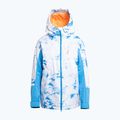 Dámská snowboardová bunda ROXY Chloe Kim azure blue clouds 7