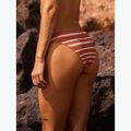 Spodní díl plavek  ROXY Printed Beach Classics Moderate cedar wood happy stripe 9