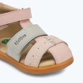 Dětské sandály Kickers Kick Bazar light pink/multicolor 7