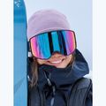 Dámské snowboardové brýle ROXY Storm W black/clux ml pink gold 7
