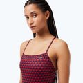 Lacoste dámské jednodílné plavky MF7264 penumbra / alizarin / red 5