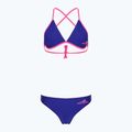 Dvoudílné plavky aquafeel Sun Bikini blue pink flames