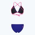 Dvoudílné plavky aquafeel Sun Bikini blue pink flames 2