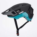 Cyklistická přilba UVEX React black/teal matt 3
