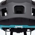Cyklistická přilba UVEX React black/teal matt 7