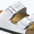 Dámské pantofle BIRKENSTOCK  Arizona BF Narrow silver 9