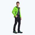 Salewa pánská fleecová mikina Agner Hybrid PL/DST FZ Hoody zelená 00-0000027371 2