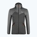 Salewa pánská fleecová mikina Puez Melange PL FZ Hoody šedá 00-0000027386 6
