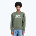 Pánská mikina Alpha Industries Basic dark olive