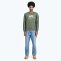 Pánská mikina Alpha Industries Basic dark olive 2