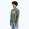 Pánská mikina Alpha Industries Basic dark olive 4