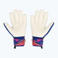 Dětské brankářské rukavice Reusch Attrakt Gold X NC Junior sharp blue/white/shocking orange 3