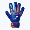 Dětské brankářské rukavice Reusch Attrakt Starter Solid Junior sharp blue/white/shocking orange 2