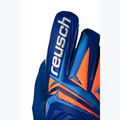 Dětské brankářské rukavice Reusch Attrakt Starter Solid Junior sharp blue/white/shocking orange 5