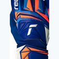 Dětské brankářské rukavice Reusch Attrakt Starter Solid Junior sharp blue/white/shocking orange 6