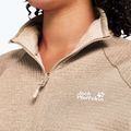 Dámská fleecová mikina Jack Wolfskin Anytrail Full Zip oat 4