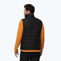 Jack Wolfskin pánská turistická bunda bez rukávů Lapawa Ins černá 2