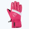 Dětské lyžařské rukavice ZIENER Leif GTX-Z tie-dye pop pink 2
