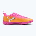 Dětské kopačky PUMA Ultra 6 Play It Jr poison pink/puma wht/sun stream/bright aqua/puma blk 8