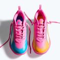 Dětské kopačky PUMA Ultra 6 Play It Jr poison pink/puma wht/sun stream/bright aqua/puma blk 12