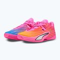 Basketbalové boty PUMA All-Pro NITRO 2 Elite poison pink/ultra blue/lime squeeze 10