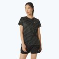 Pánské běžecké tričko  ASICS Core All Over Print graphite grey/performance black