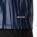 Pánské běžecké tričko ASICS Road All Over Print Top blue expanse/midnight 5