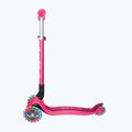 Dětská tříkolová koloběžka Globber Primo Foldable Lights fuchsia 2