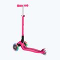 Dětská tříkolová koloběžka Globber Primo Foldable Lights fuchsia 3