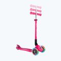 Dětská tříkolová koloběžka Globber Primo Foldable Lights fuchsia 10