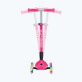 Dětská tříkolová koloběžka Globber Primo Foldable Lights fuchsia 11