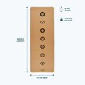 Podložka na jógu Myga Chakra XL 6 mm brown 7