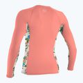 Dámské plavecké tričko Longsleeve O'Neill Side Print Rash Guard desert flower/cara floral 2