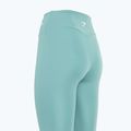 Dámské fitness legíny  Gymshark Training Cropped teal 4