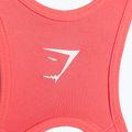 Gymshark Open Back Training Sportovní růžová fitness podprsenka 7