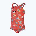 Speedo Dětské jednodílné plavky Digital Frill Thinstrap Orange 8-1288115155 3