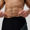 Pánské plavecké boxerky Speedo Medley Logo Aquashort black/alfalfa green 6