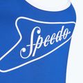 Dámské jednodílné plavky Speedo Solid Bound Scoop Turkish Sea/Bright White 3