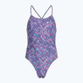 Dětské jednodílné plavky  Nike Hydrastrong Lace Up Back university blue