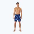 Pánské plavecké šortky Nike Fine Floral 7" Volley midnight navy 2